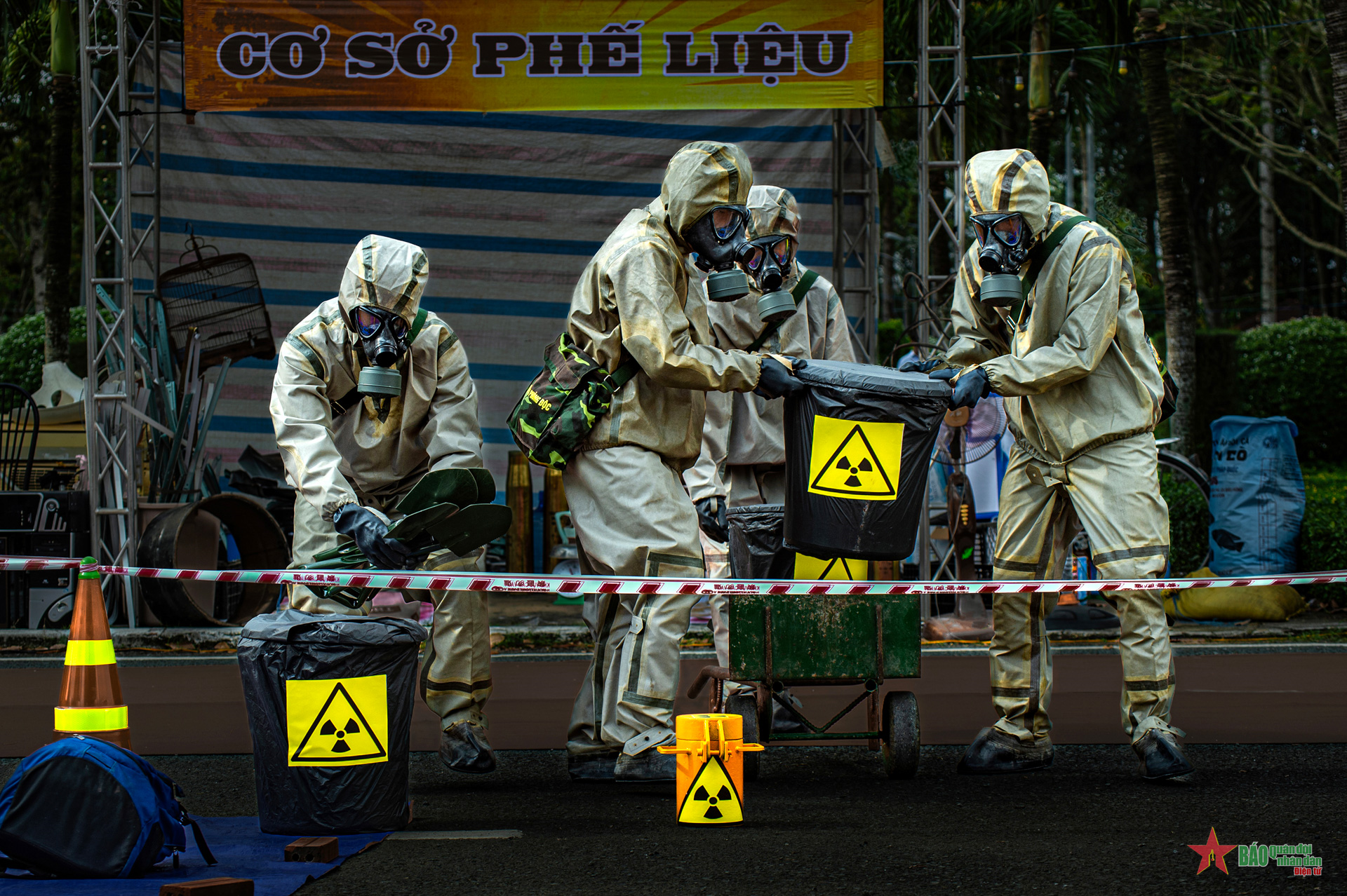 Diễn tập sự cố bức xạ